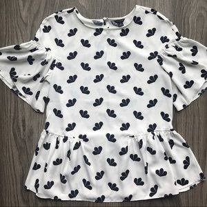 NWT Ann Taylor White Top